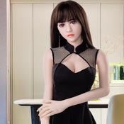 Hot sell158cm Real Silicone Metal Skeleton Full Size Love Doll Vagina Real Sexy Dolls Tender and beautiful TPE Sex Dolls for Men produced by automatic woman